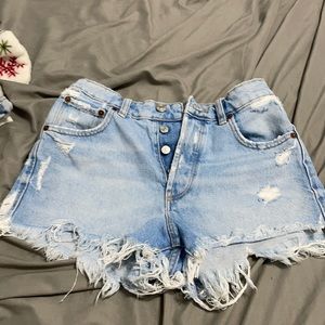 Zara shorts high waisted